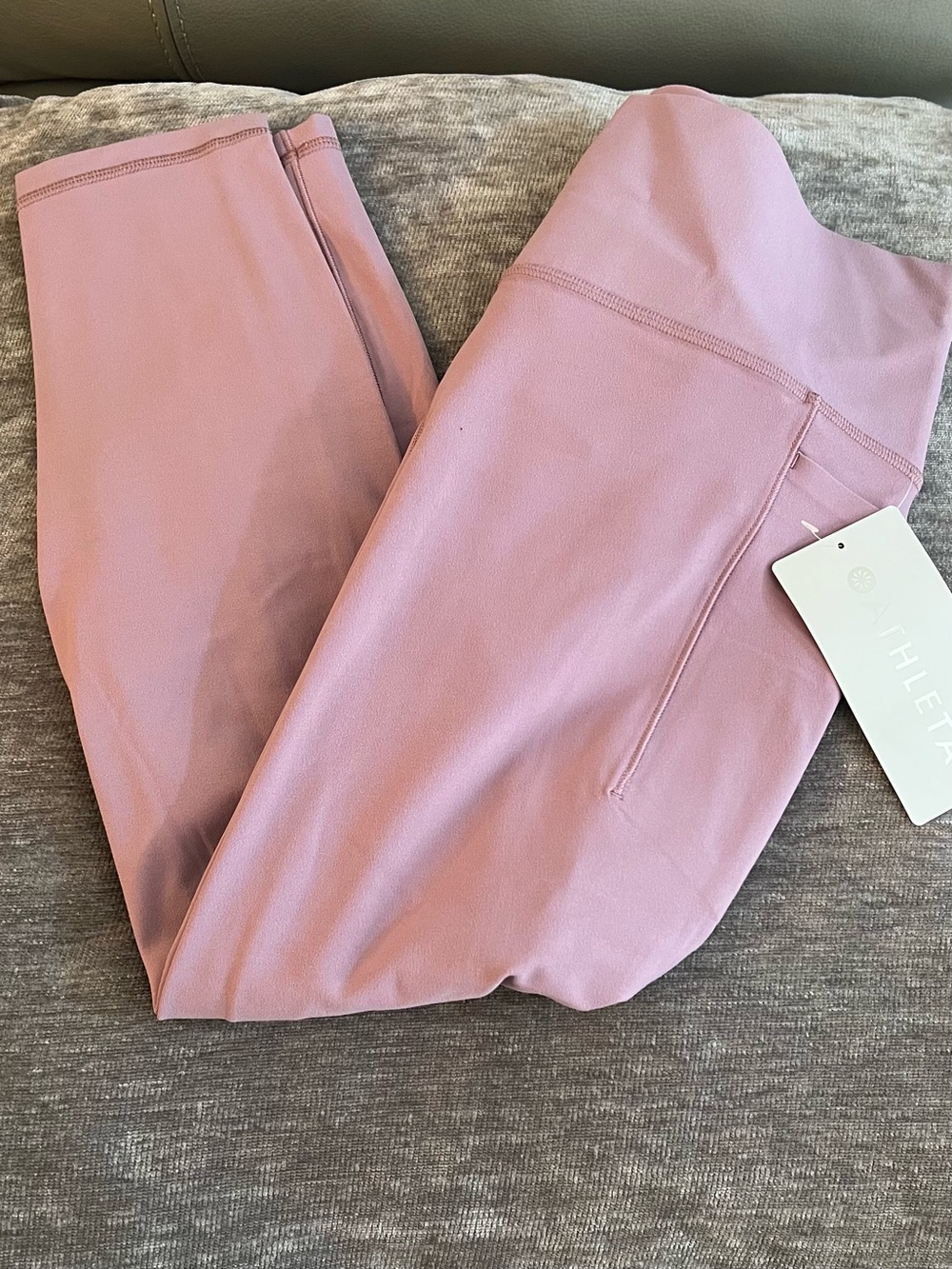 Athleta Women’s Mauve Pink Active Leggings